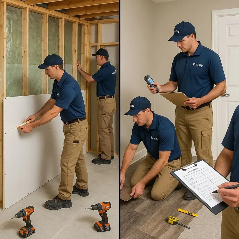 Repairs and Reconstruction process in Marin County, CA
